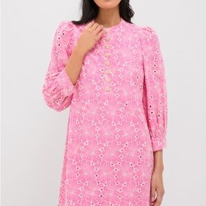 Tuckernuck Pink Floral Long Sleeve Dress